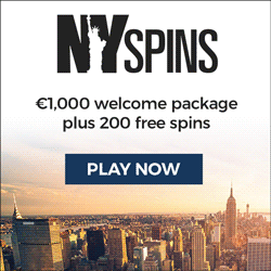Casinobonus Secret NYspins casino 135307