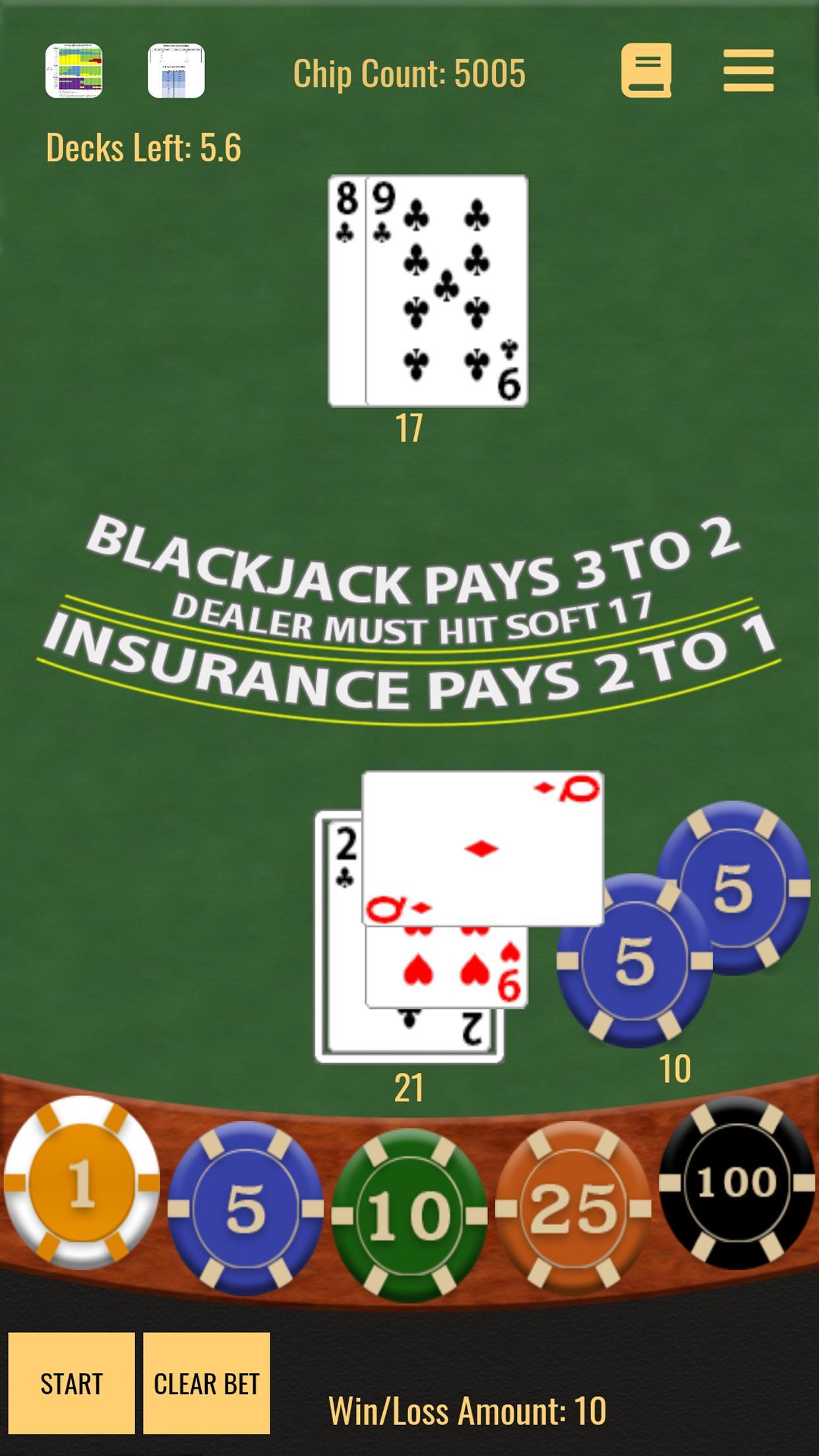Blackjack counting 473185