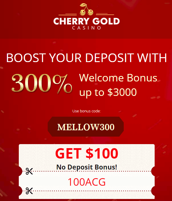 Cherry casino välkomstbonus 505400