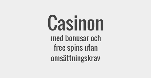Utvalda Svenska casino ELK 210773